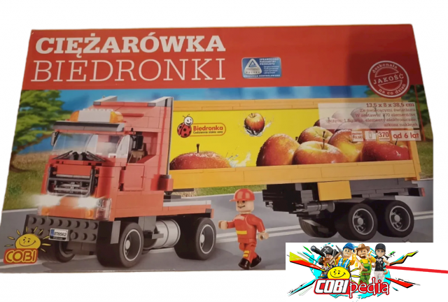 Cobi 01982 Biedronka Truck